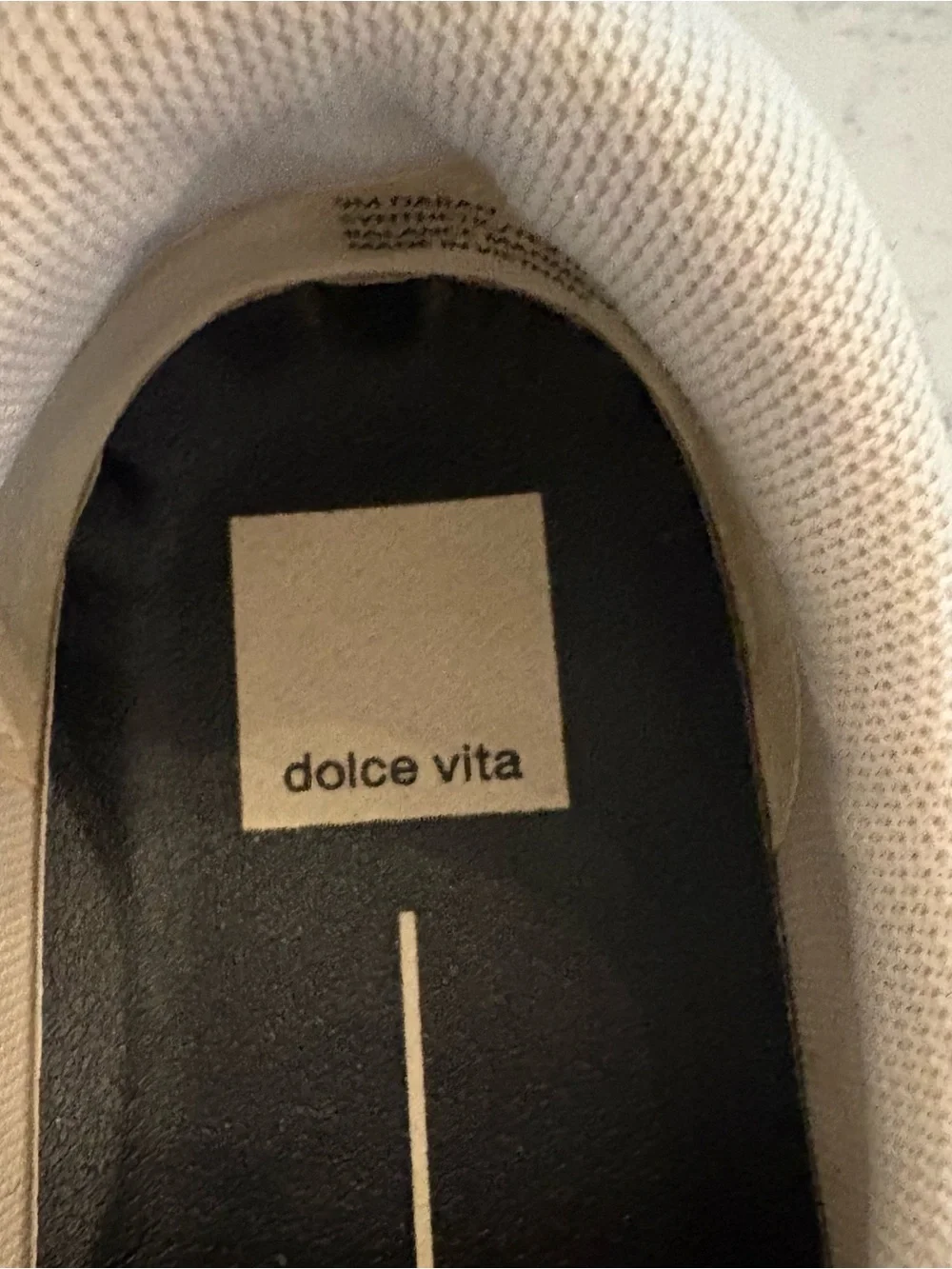 Dolce Vita Daran  women’s platform wedge sneakers w tweed upper size 9